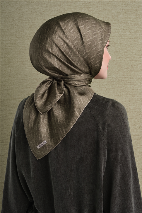 Armine Saf İpek Twill Eşarp 9625D 32 