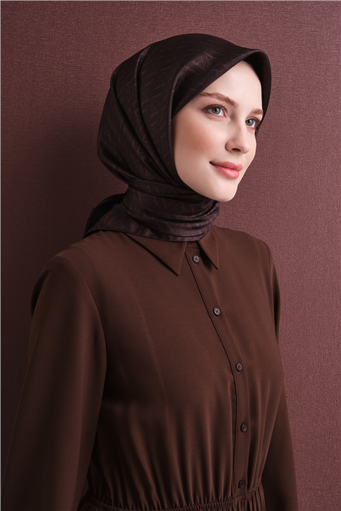 Armine Saf İpek Twill Eşarp 9625D 53 