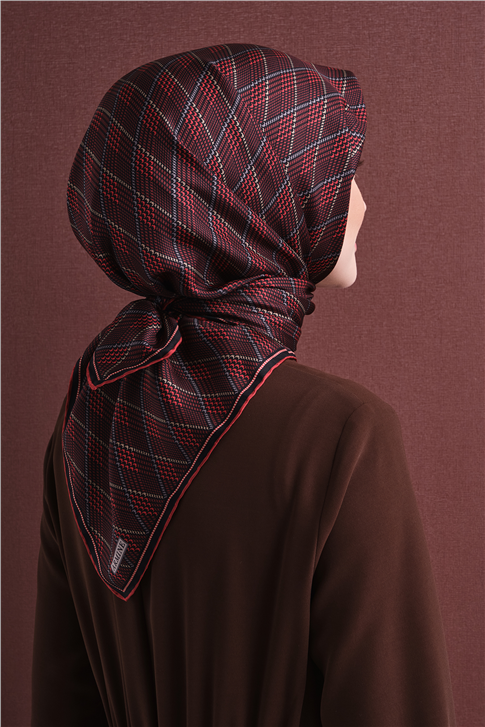 Armine Saf İpek Twill Eşarp 9626D 32 