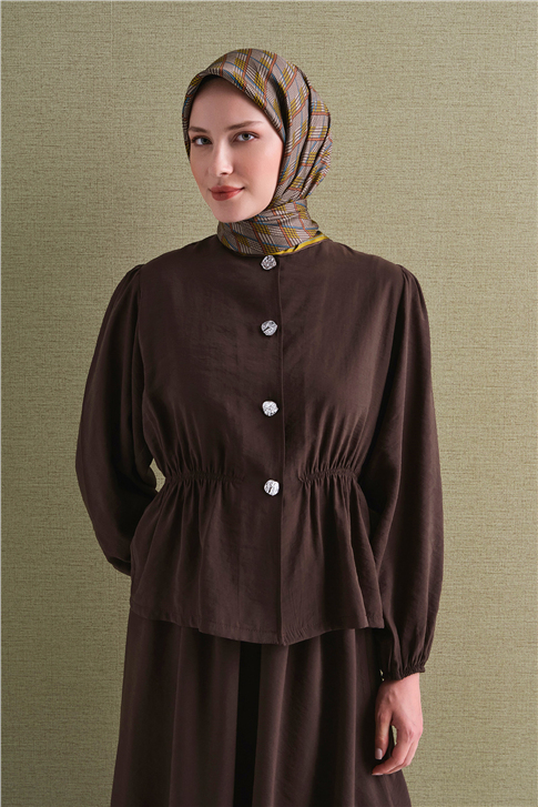 Armine Saf İpek Twill Eşarp 9626D 50 
