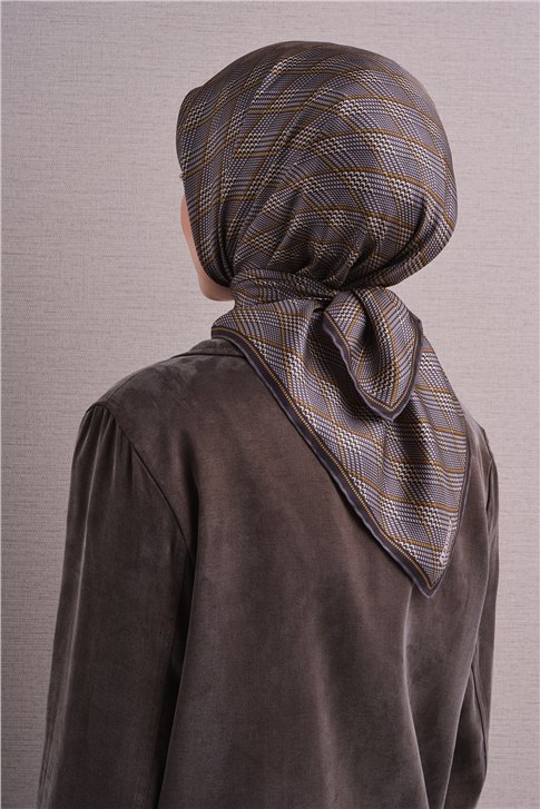 Armine Saf İpek Twill Eşarp 9626D 52 