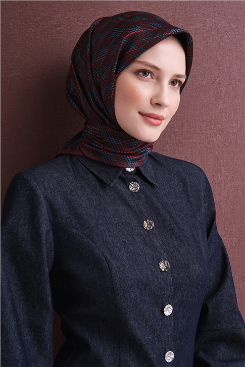 Armine Saf İpek Twill Eşarp 9626D 83 