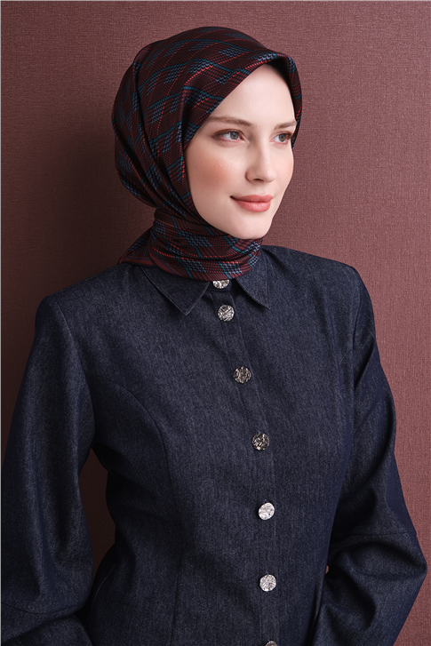 Armine Saf İpek Twill Eşarp 9626D 83 