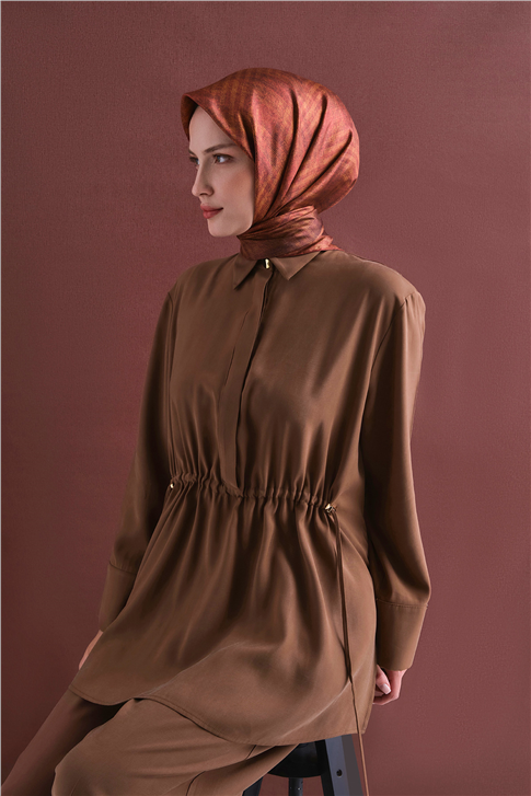 Armine Saf İpek Twill Eşarp 9628D 02 