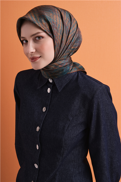 Armine Saf İpek Twill Eşarp 9628D 03 