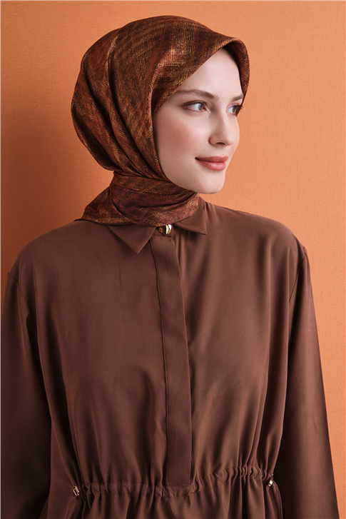 Armine Saf İpek Twill Eşarp 9628D 32 