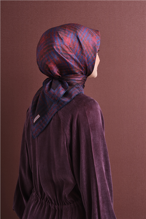 Armine Saf İpek Twill Eşarp 9628D 37 