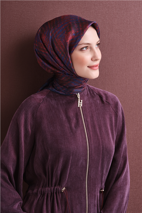 Armine Saf İpek Twill Eşarp 9628D 37 