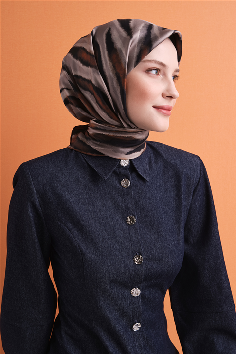 Armine Saf İpek Twill Eşarp  9629D 32 