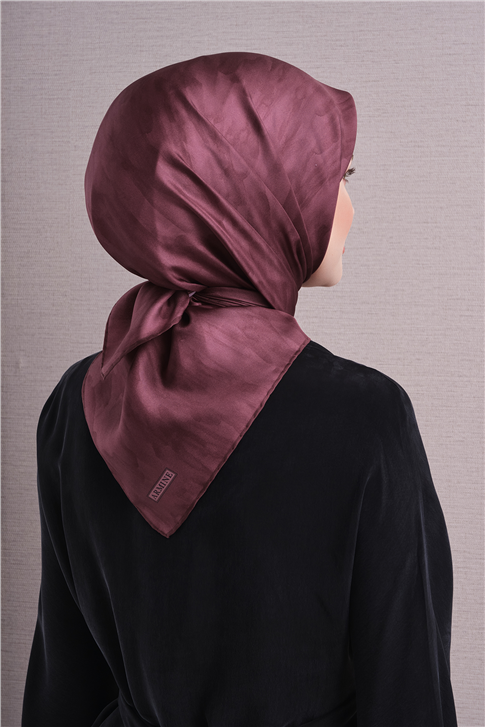 Armine Saf İpek Twill Eşarp 9630D 01 