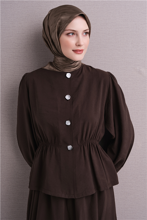 Armine Saf İpek Twill Eşarp 9630D 02 