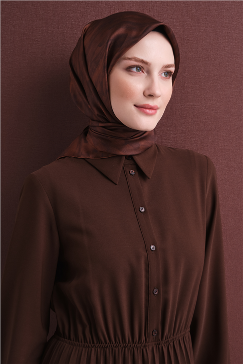 Armine Saf İpek Twill Eşarp 9630D 03 
