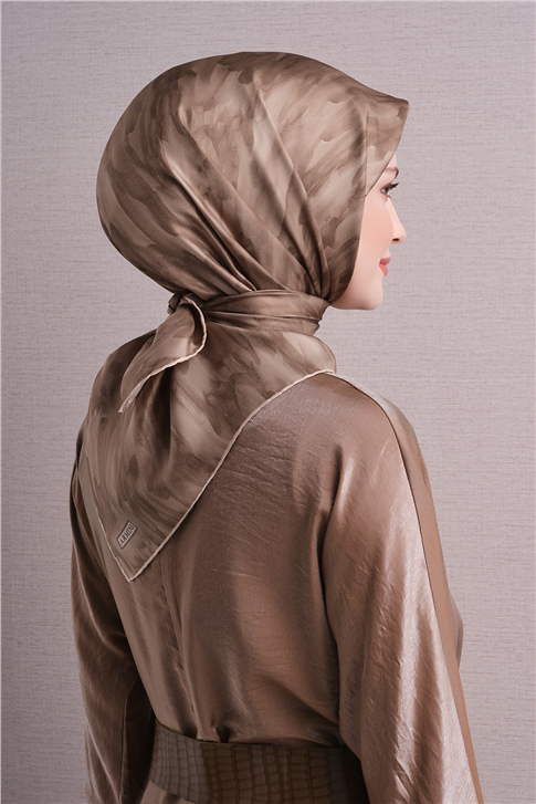 Armine Saf İpek Twill Eşarp 9630D 34 