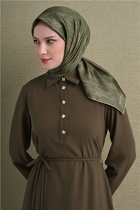 Armine Saf İpek Twill Eşarp 9630D 51 