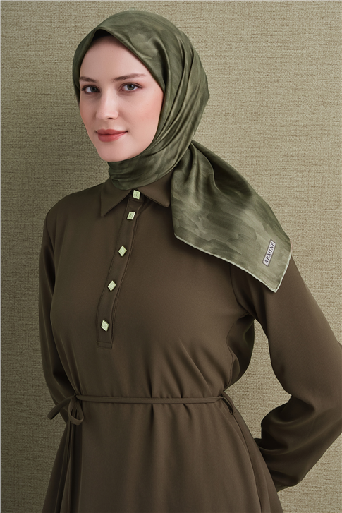 Armine Saf İpek Twill Eşarp 9630D 51 