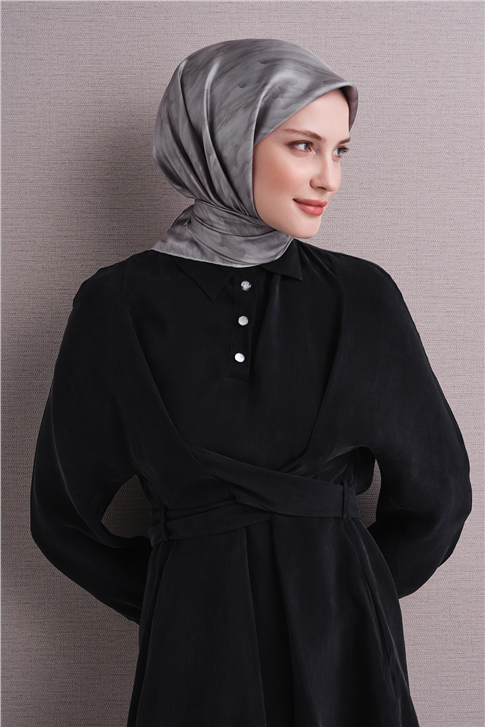Armine Saf İpek Twill Eşarp 9630D 80 