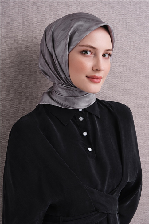 Armine Saf İpek Twill Eşarp 9630D 80 