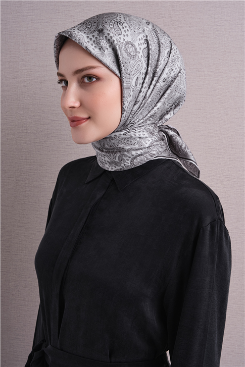 Armine Saf İpek Twill Eşarp 9631D 55 