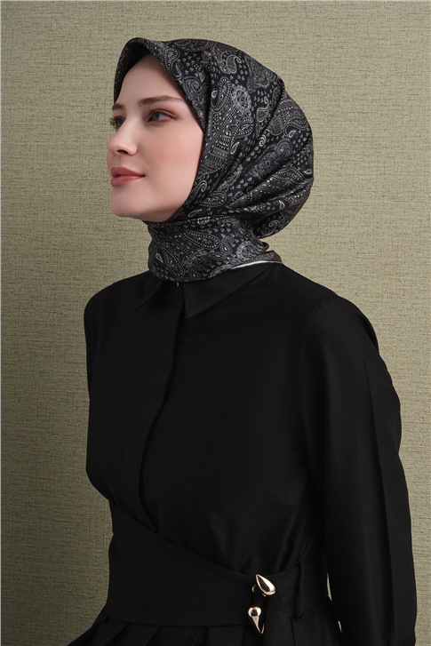 Armine Saf İpek Twill Eşarp 9631D 83 
