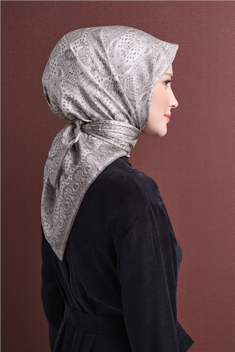 Armine Saf İpek Twill Eşarp 9631D 85 