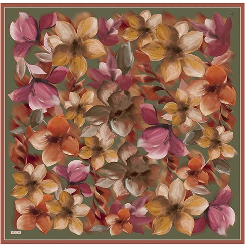 Armine Saf İpek Twill Eşarp 9632D 33 