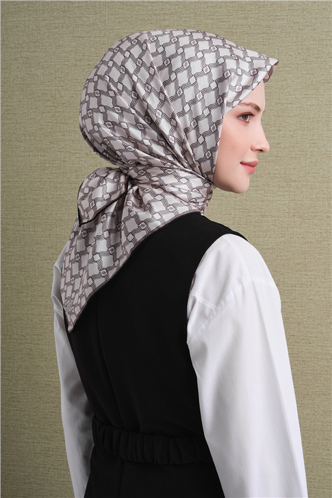 Armine Saf İpek Sura Eşarp 9636D 01 