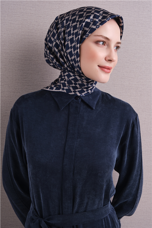 Armine Saf İpek Twill Eşarp 9636D 57 