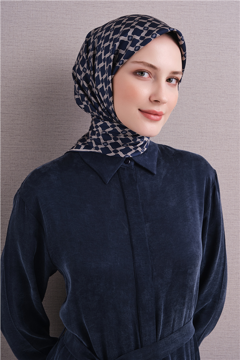 Armine Saf İpek Twill Eşarp 9636D 57 