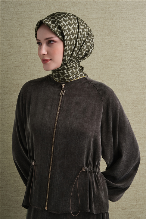 Armine Saf İpek Twill Eşarp 9636D 81 