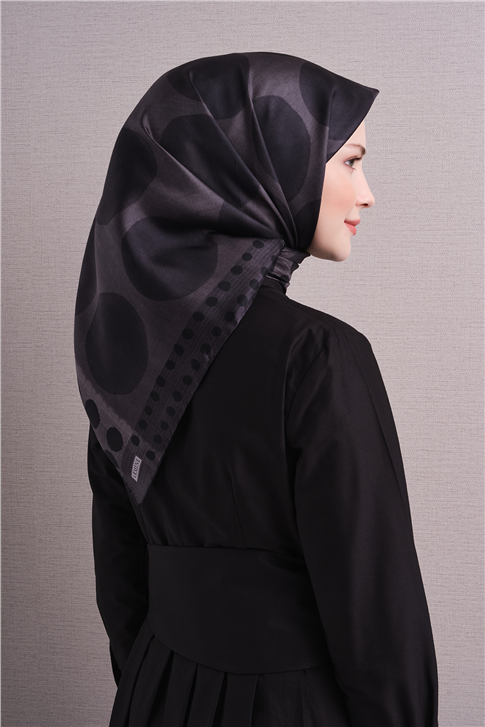 Armine Saf İpek Twill Eşarp 9637D 50 