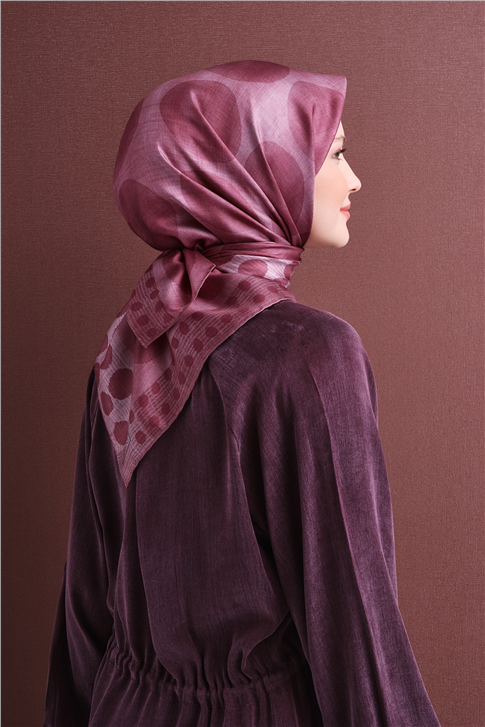 Armine Saf İpek Twill Eşarp 9637D 85 