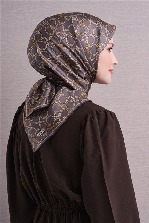 Armine Saf İpek Twill Eşarp 9638D 33 
