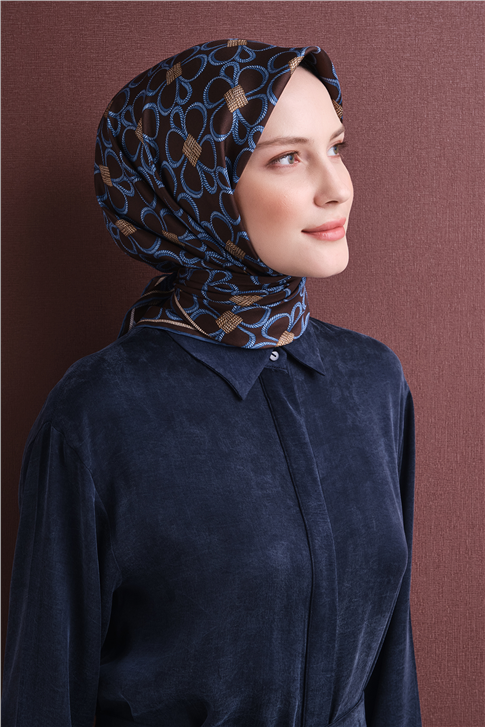 Armine Saf İpek Twill Eşarp 9638D 37 