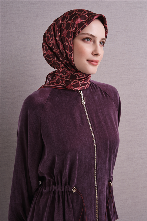 Armine Saf İpek Twill Eşarp 9638D 82 