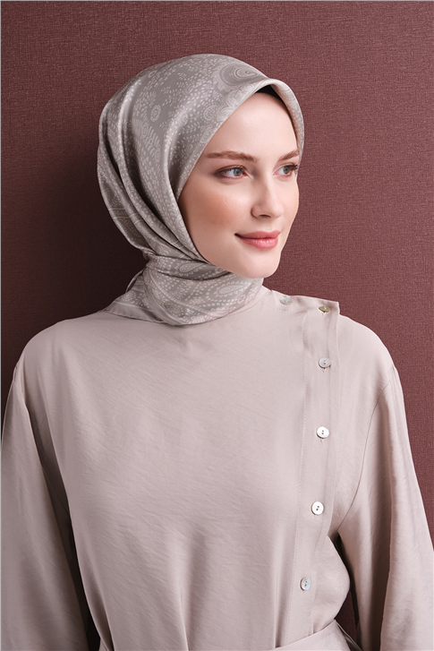 Armine Saf İpek Sura Eşarp 9640D 02 