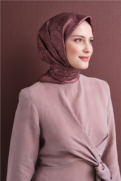 Armine Saf İpek Sura Eşarp 9640D 34 