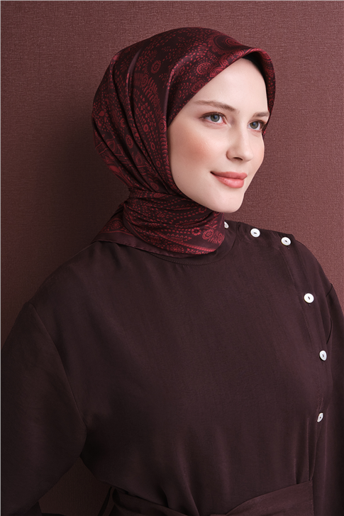 Armine Saf İpek Twill Eşarp 9640D 33 
