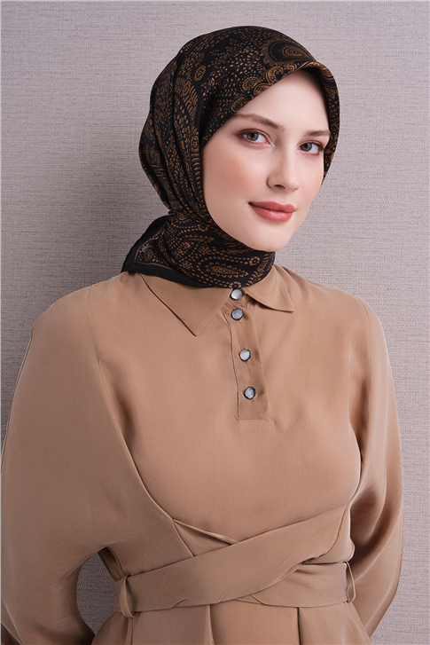 Armine Saf İpek Twill Eşarp 9640D 83 