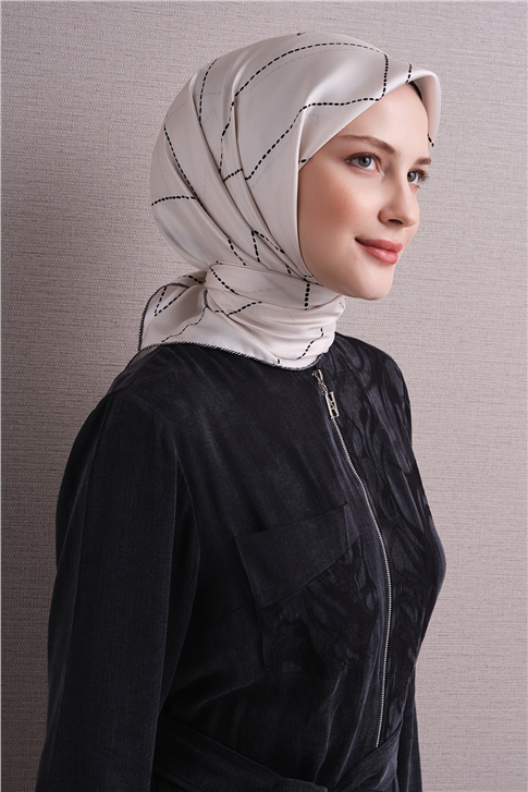 Armine Saf İpek Sura Eşarp 9642D 34 