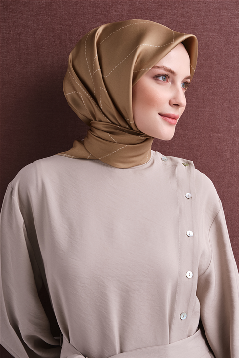 Armine Saf İpek Sura Eşarp 9642D 38 