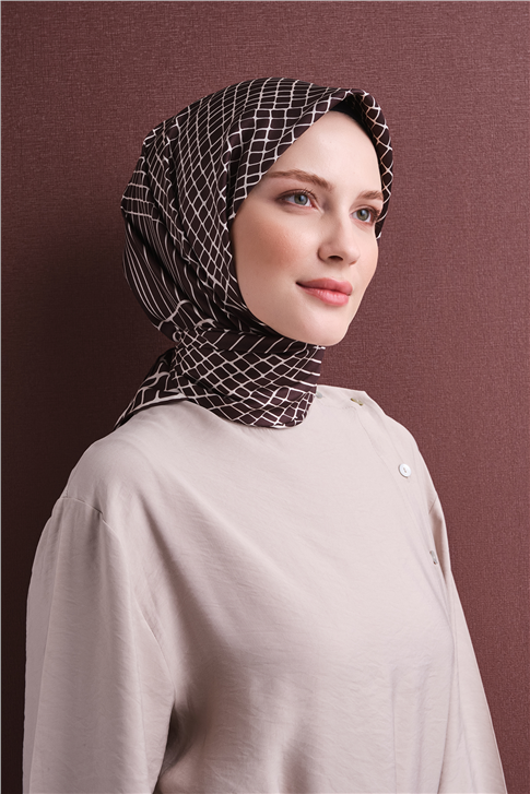 Armine Saf İpek Twill Eşarp 9644D 06 