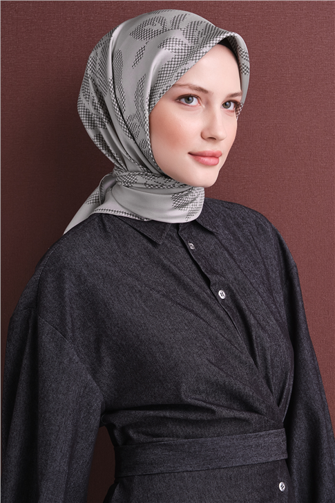 Armine Saf İpek Sura Eşarp 9645D 54 