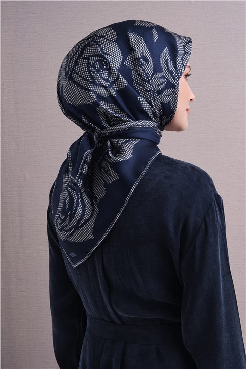 Armine Saf İpek Twill Eşarp 9645D 51 