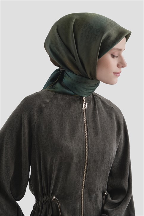 Armine Jakarlı İpek Eşarp 9647D 06 