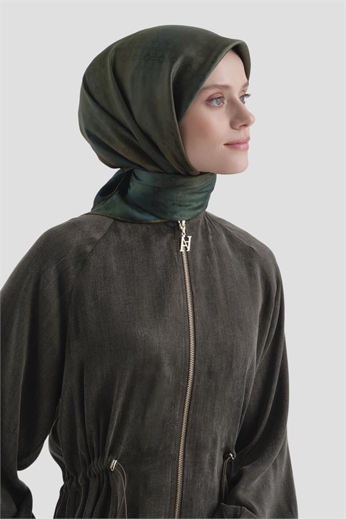 Armine Jakarlı İpek Eşarp 9647D 06 