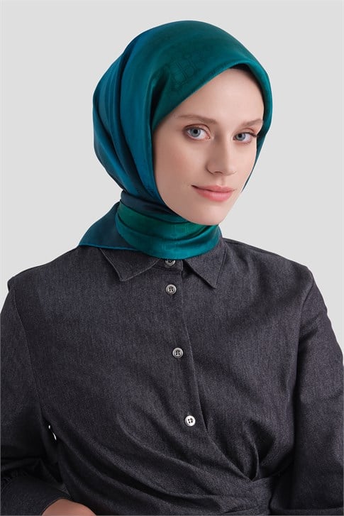 Armine Jakarlı İpek Eşarp 9647D 07 