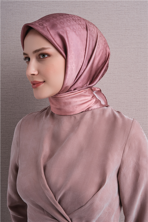 Armine Jakarlı İpek Eşarp 9647D 57 