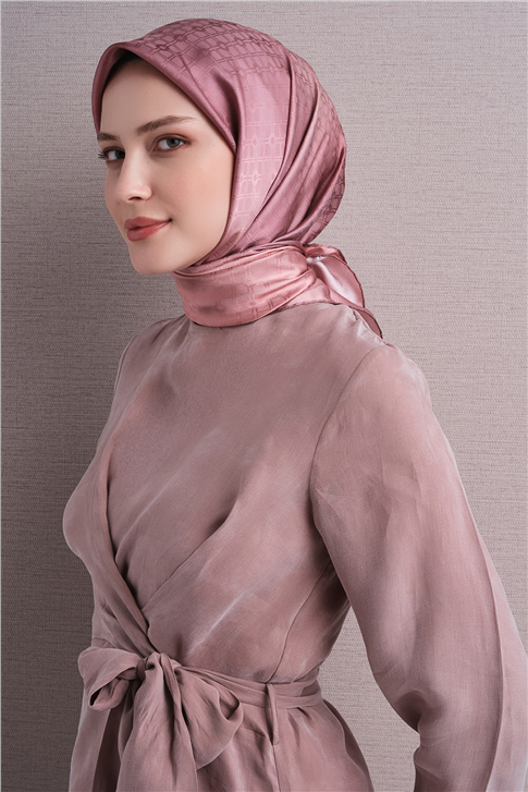 Armine Jakarlı İpek Eşarp 9647D 57 