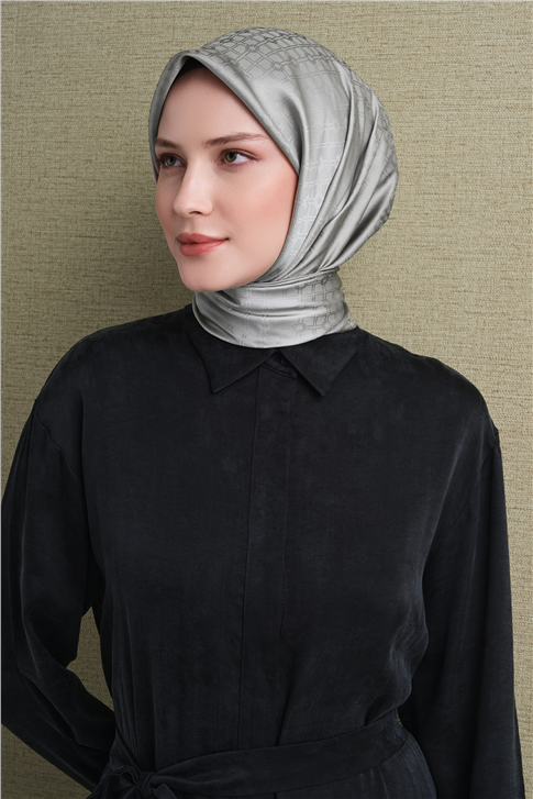 Armine Jakarlı İpek Eşarp 9647D 82 