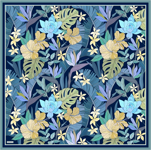 Armine  Saf İpek Twill Eşarp 9500D 32